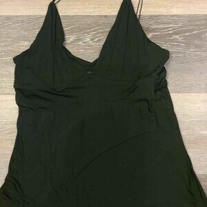 M Black Tank with Bead Straps